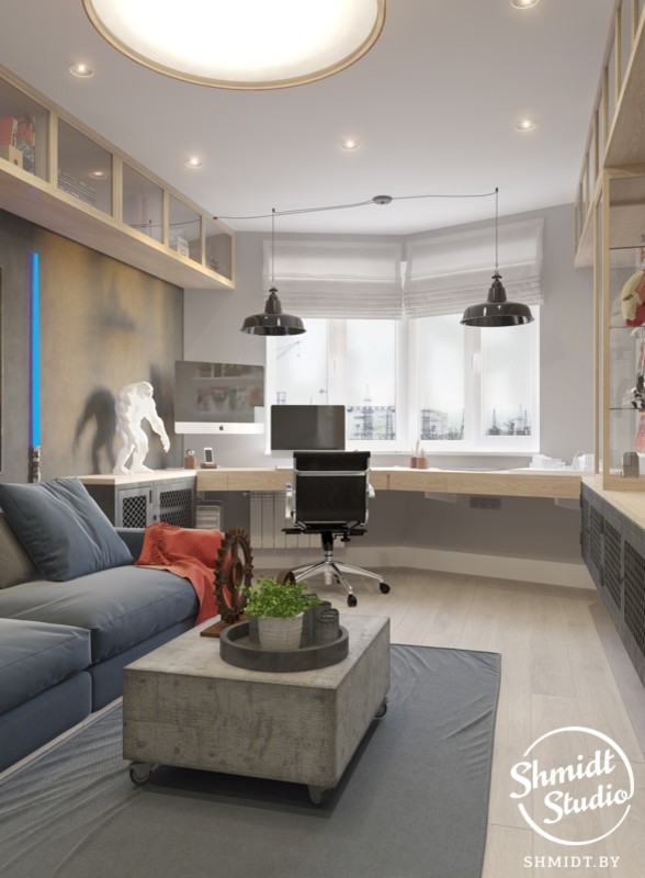 Проект "Коллекционный" для архитектора, 36м.кв.
