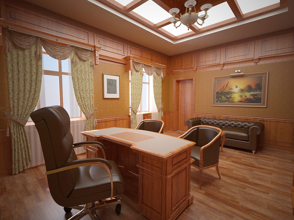 Дизайн интерьера рабочего кабинета