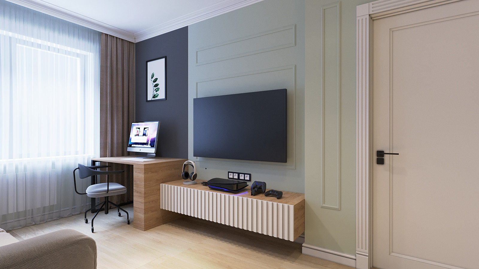 Квартира современная классика