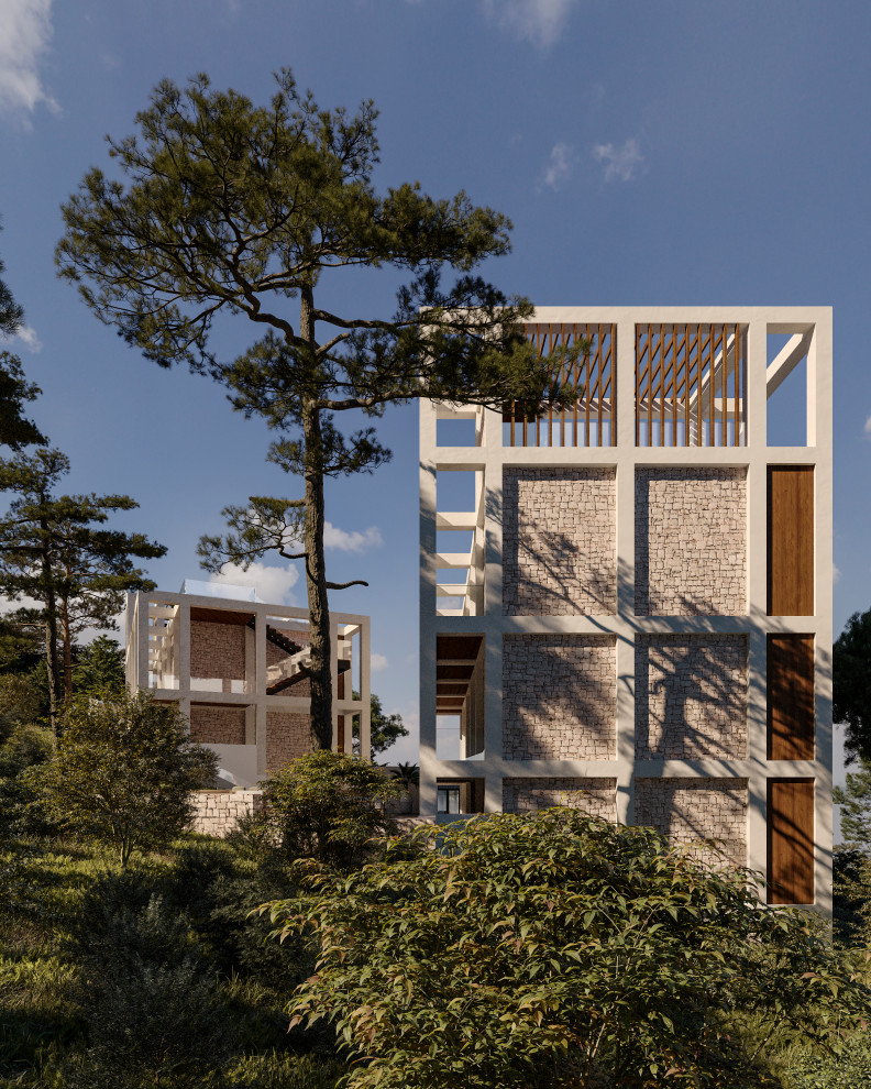 Hotel Caliza. Проект гостиницы в Симеизе в Крыму