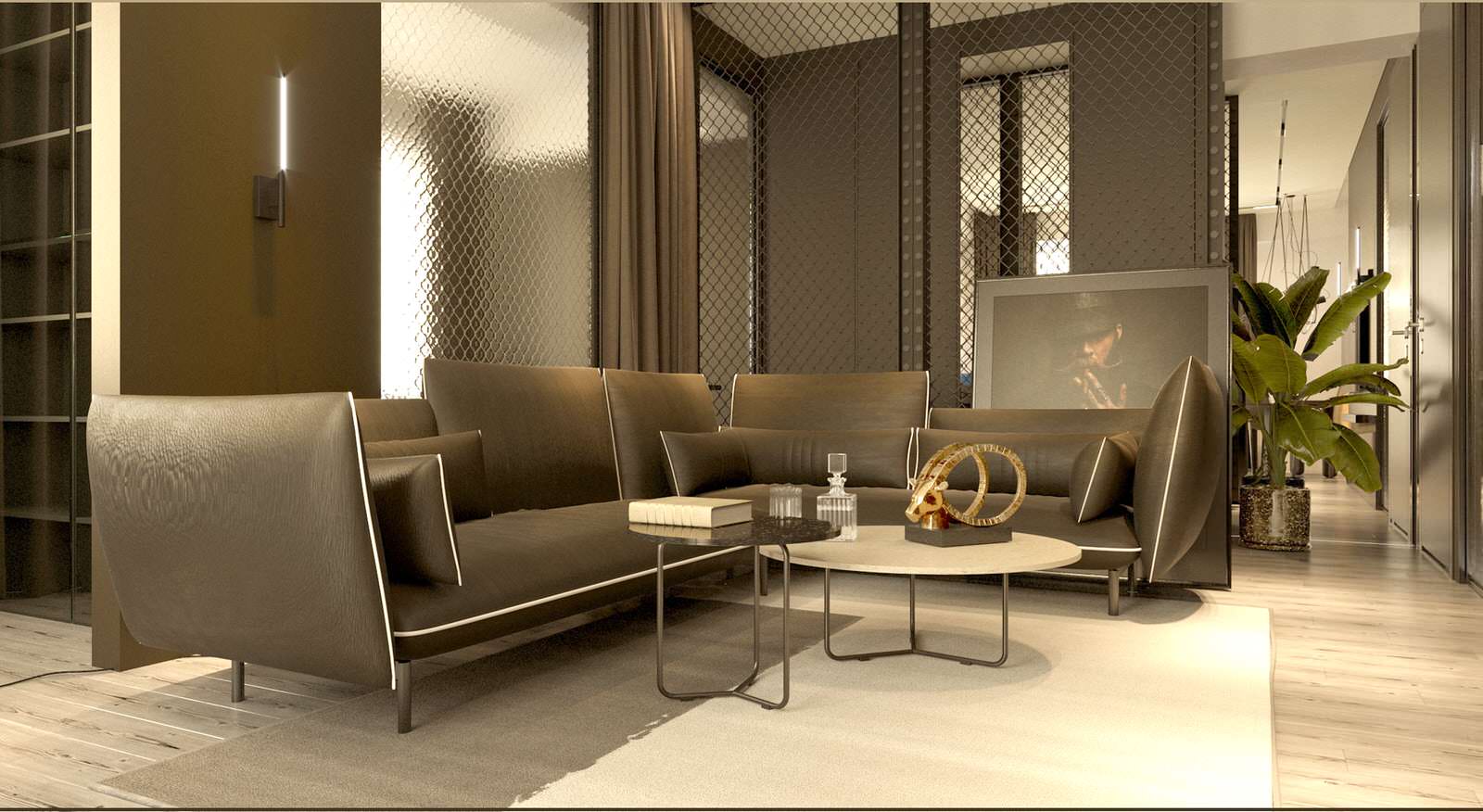 Обложка проекта: Квартира для мужчины в ЖК Серебряный Бор