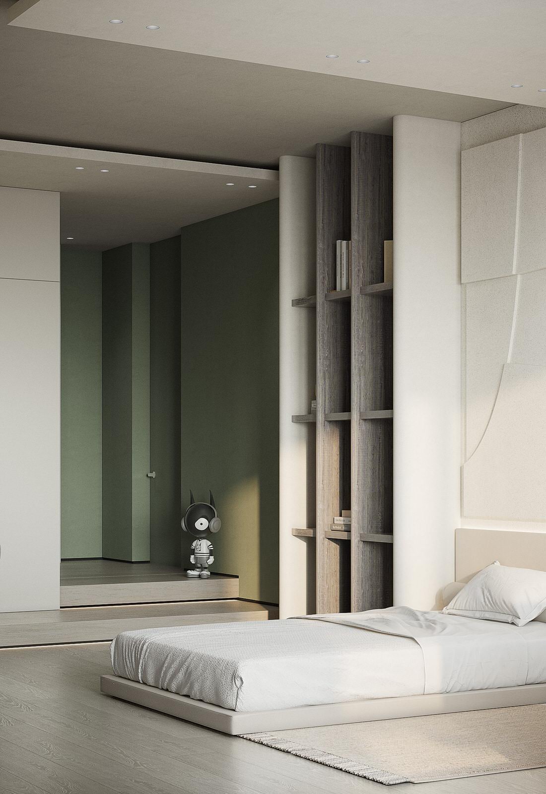 Квартира 130м², ЖК Master на Серебристом бульваре