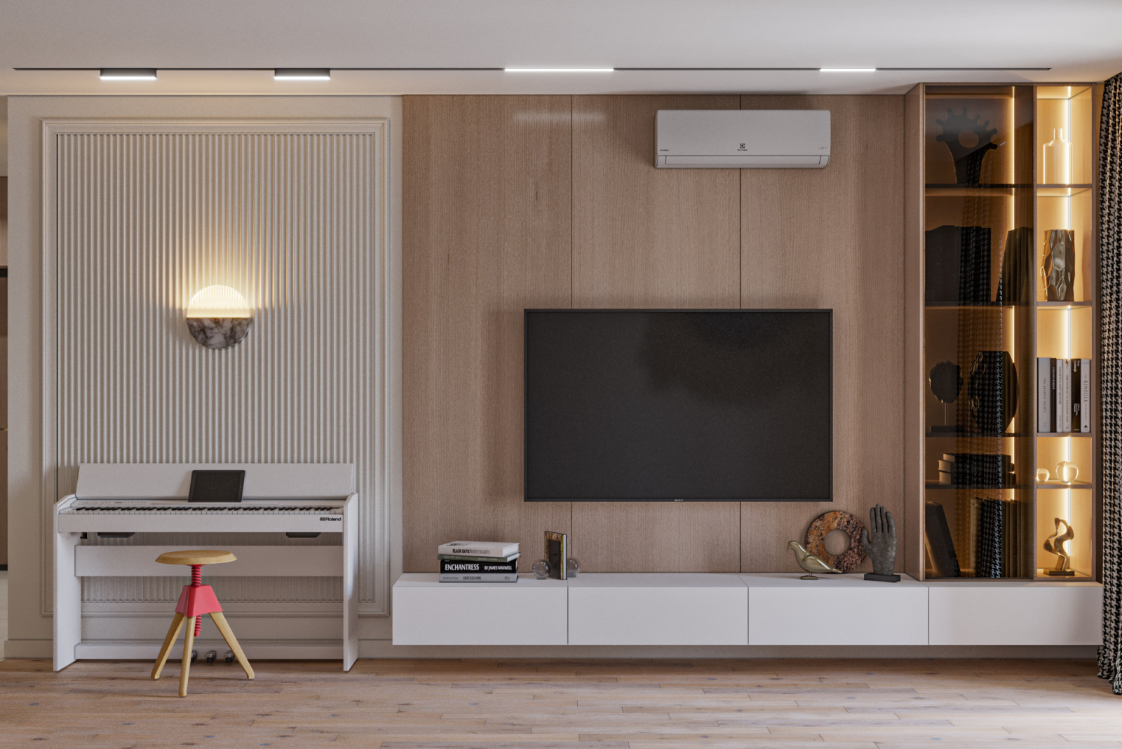 Теплый проект квартиры на севере