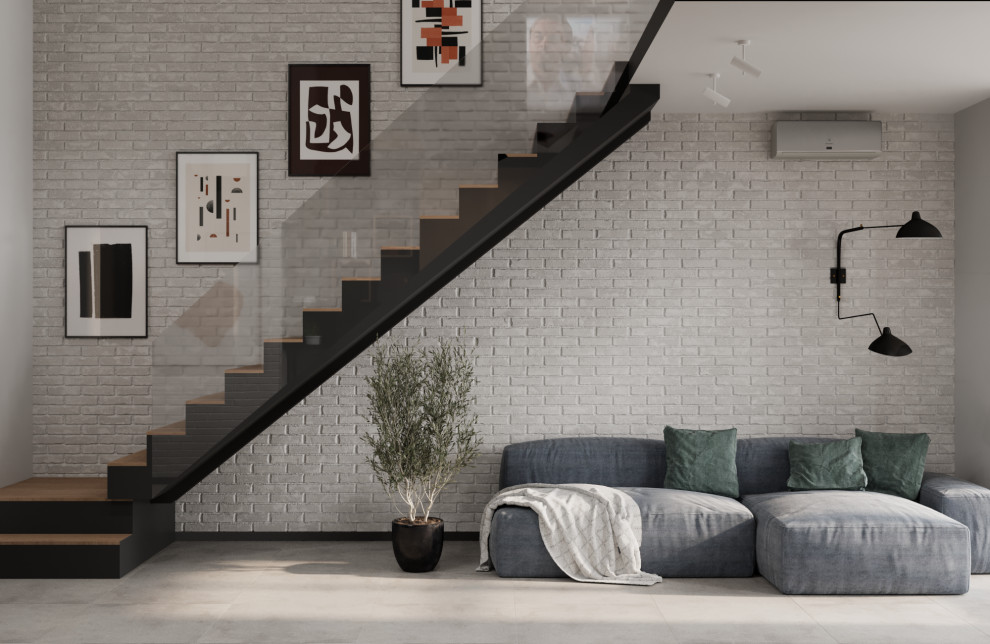 Дизайн проект двухуровневой квартиры