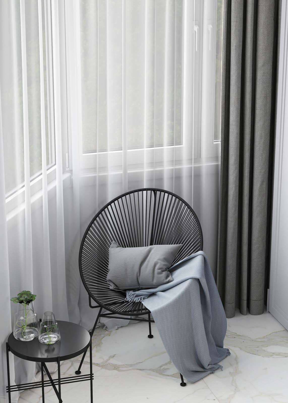 Квартира в стиле неоклассика, Мкр. «Бутово Парк», 68 кв.м.