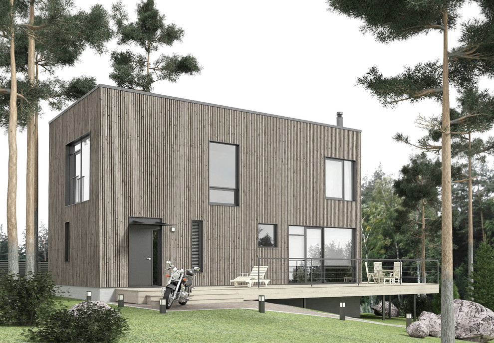 Дом в коттеджном поселка в Лен. области