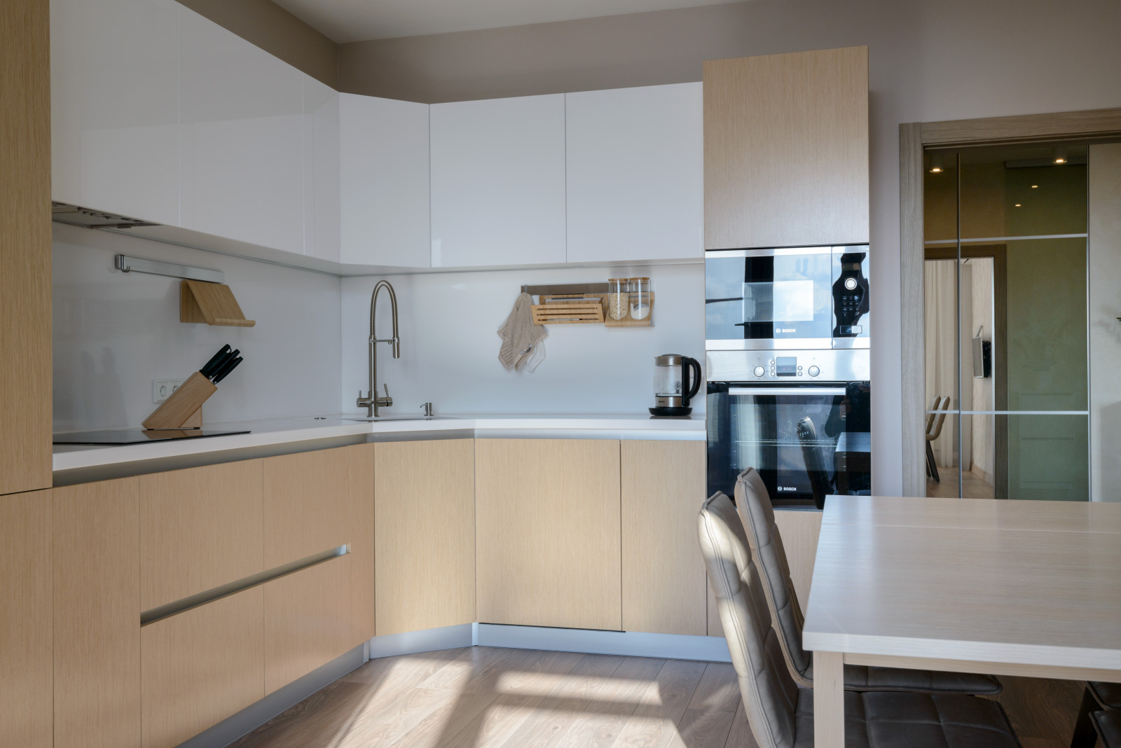 Двухъярусная квартира в стиле Экоминимализм