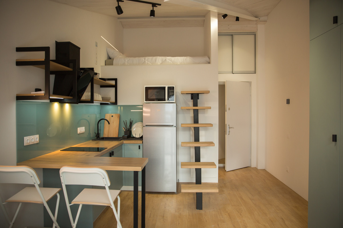 Build project. Smart flats for rent