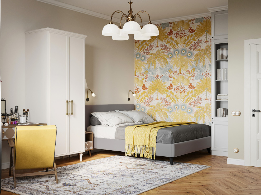 Квартира на Кутузовском проспекте с элементами ретро