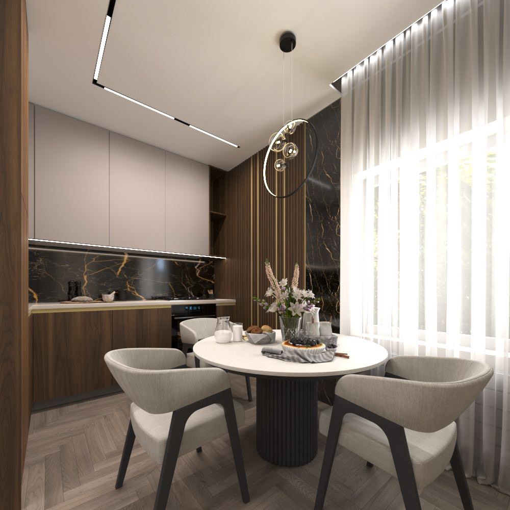 Обложка проекта: Кухня. Современная классика.