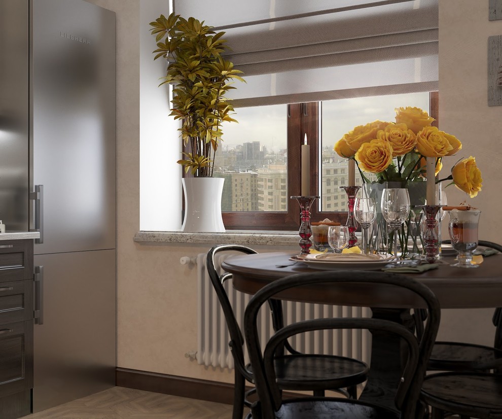 A Project of Interiors at private flat at Moscow (Stalinist House)