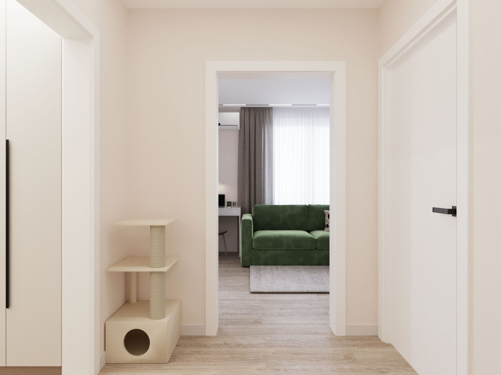 Дизайн-проект квартиры площадью 57,5 кв.м.