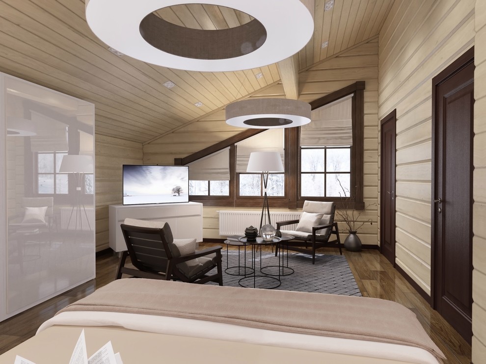 Проект "Современный деревянный дом"