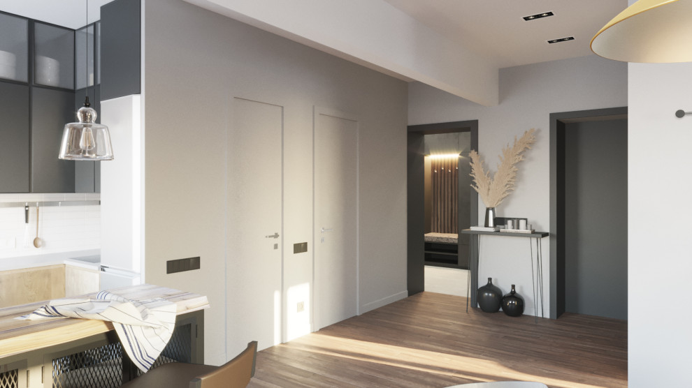 Дизайн-проект квартиры на Нагатинской улице