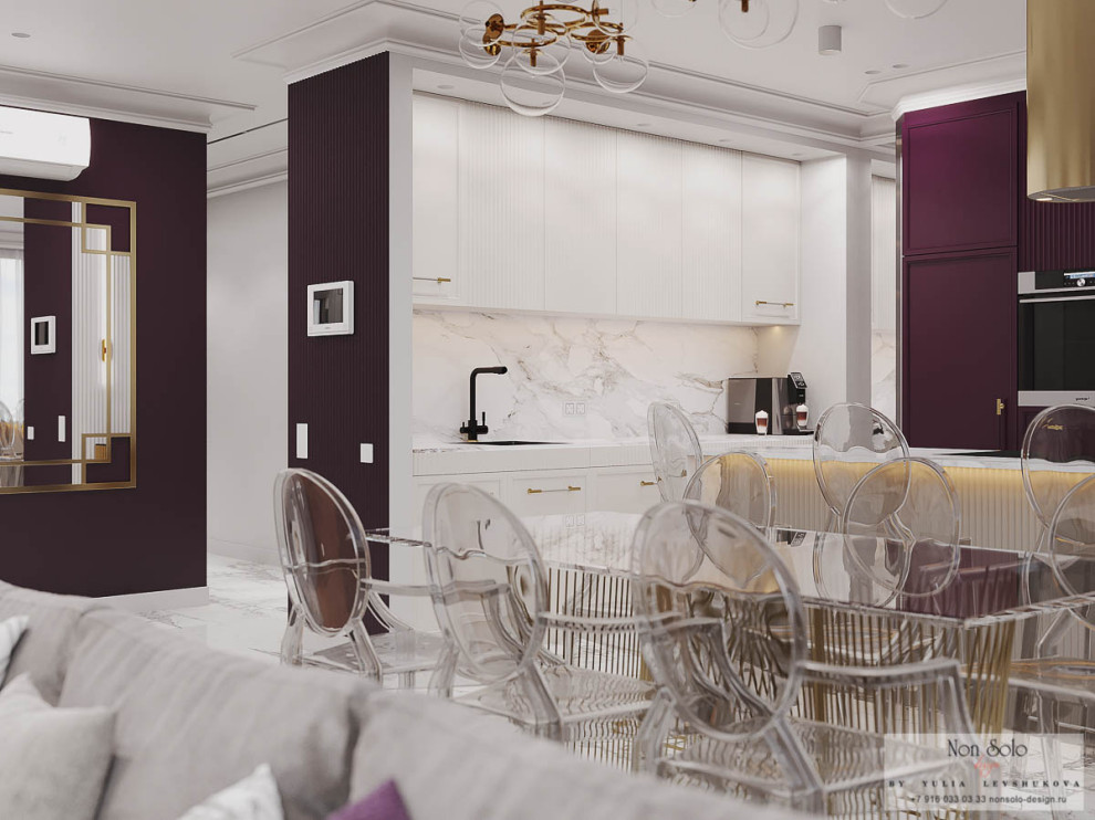 Дизайн квартиры, 96 м2, ЖК «Домашний», г. Москва