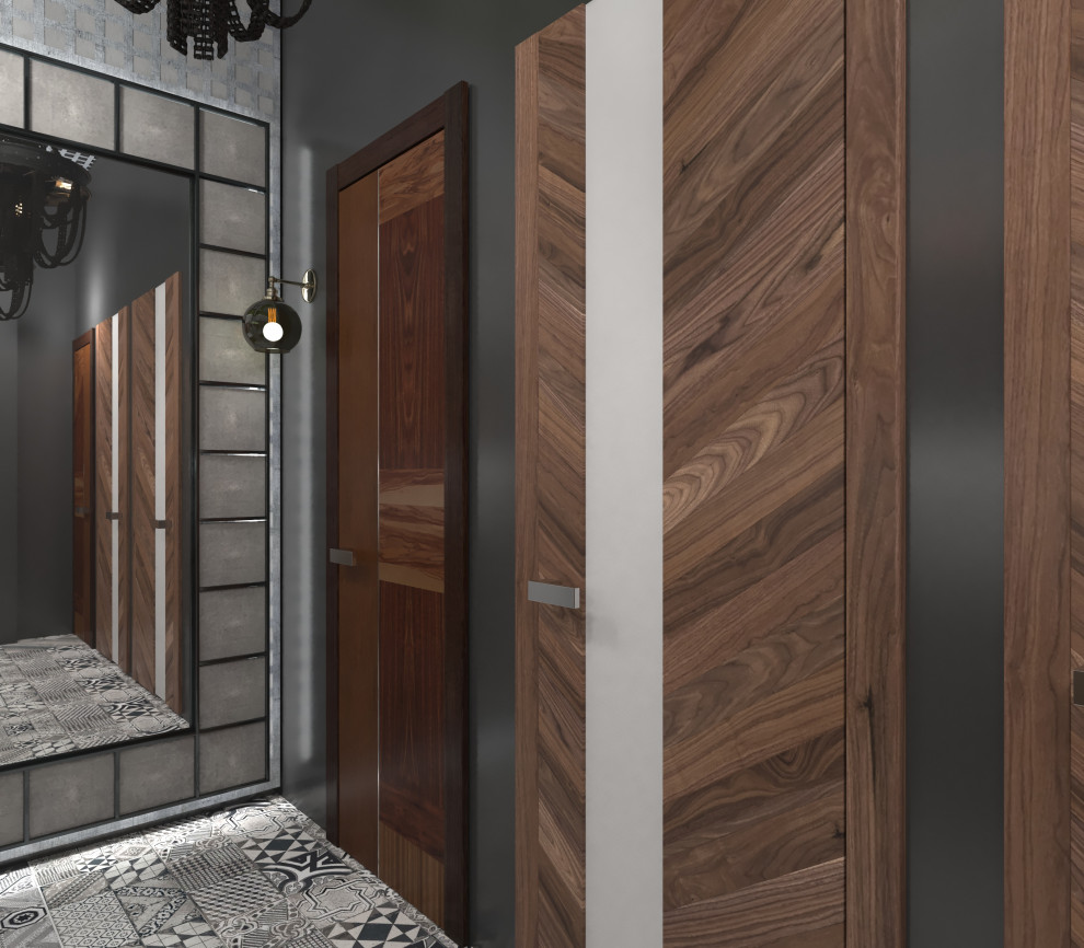 Дизайн-проект санузла в проекте ресторана для Harley Davidson Самара