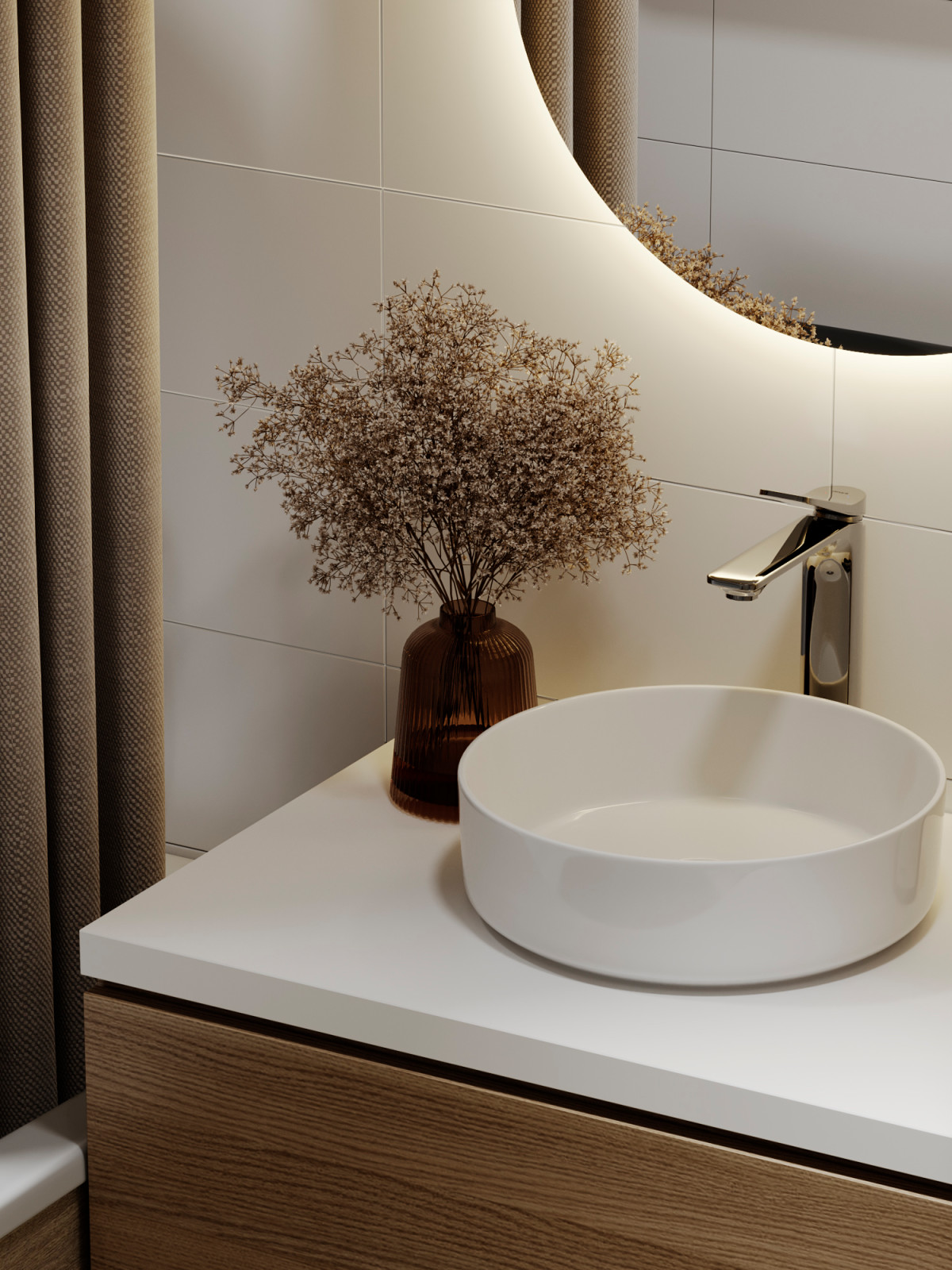 Интерьер квартиры от ПИК в ЖК Дмитровский парк