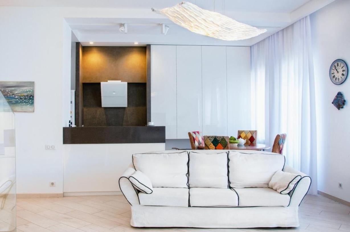 Интерьер двухуровневой квартиры