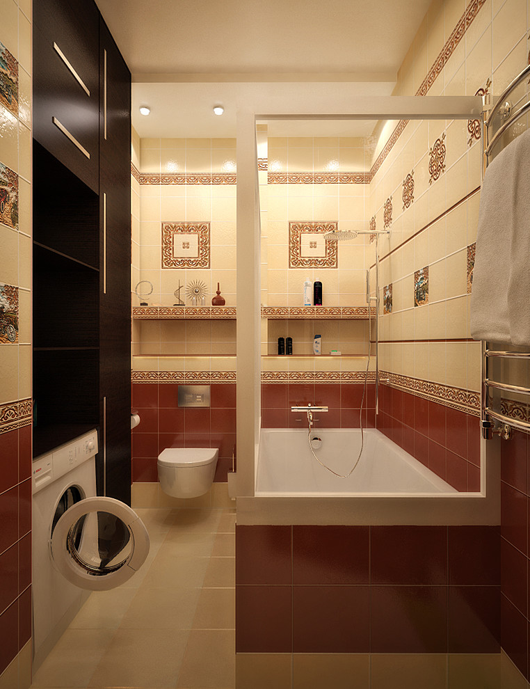 Apartment interior design in style Art Nouveau