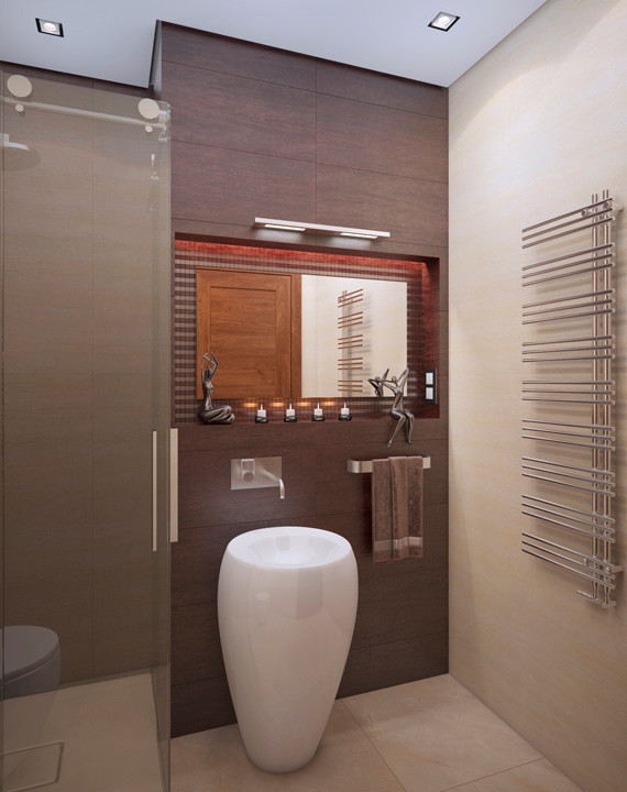 Терракотовая квартира в Берлине