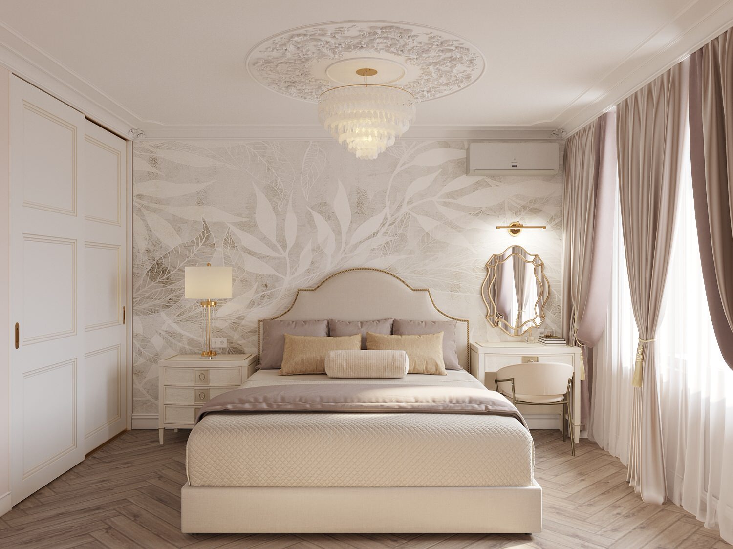 Классический интерьер 90 м2