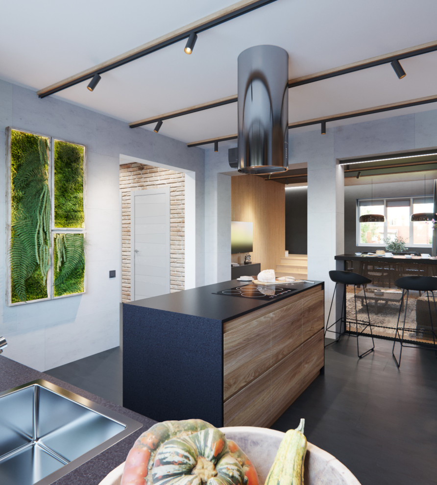 Дом в стиле современного лофта (220м2)