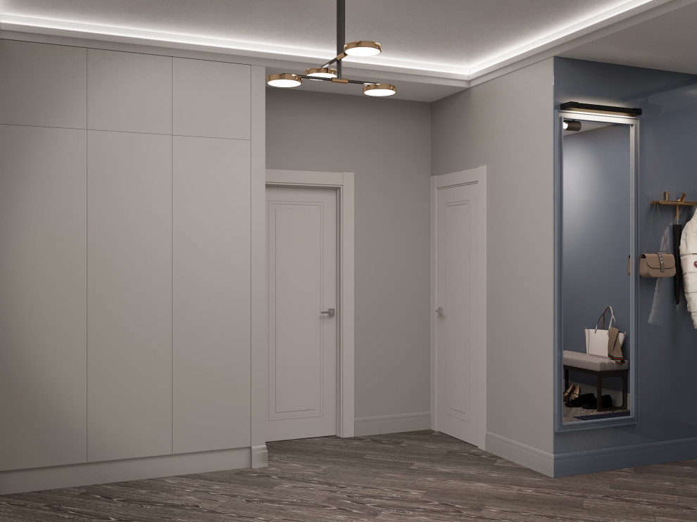 Обложка проекта: Кв в ЖК "Нестеровский" для молодой семьи. 2021г.