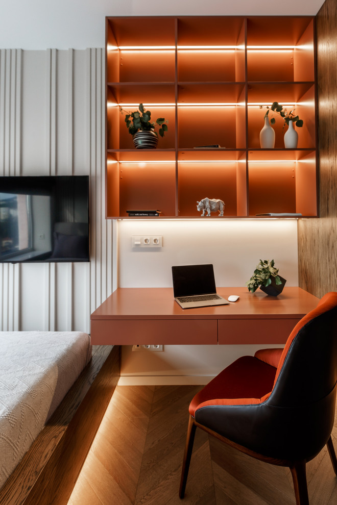 Реализованный дизайн проект квартиры в ЖК "Горный"