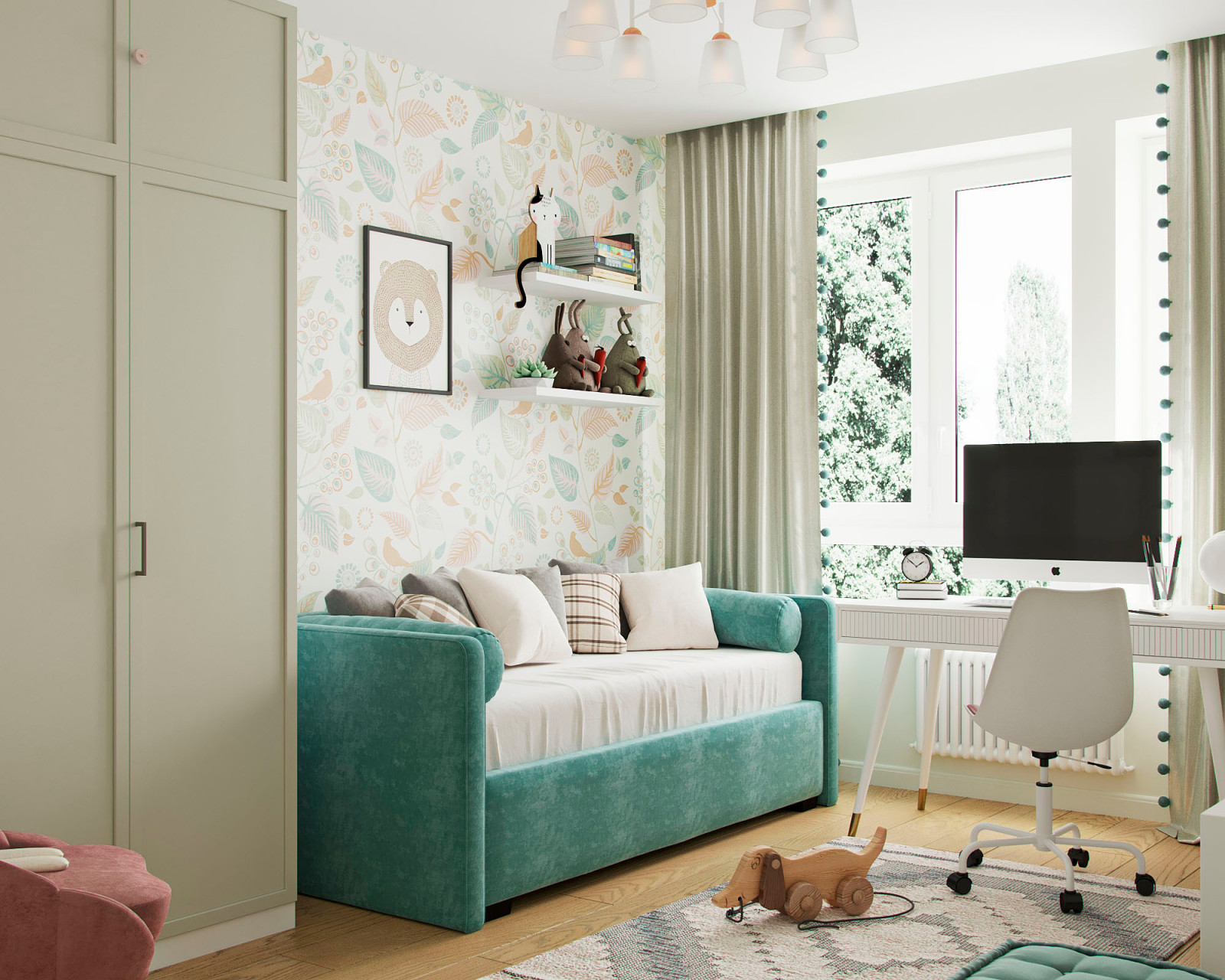 Двухкомнатная квартира в ЖК "Митино Парк"