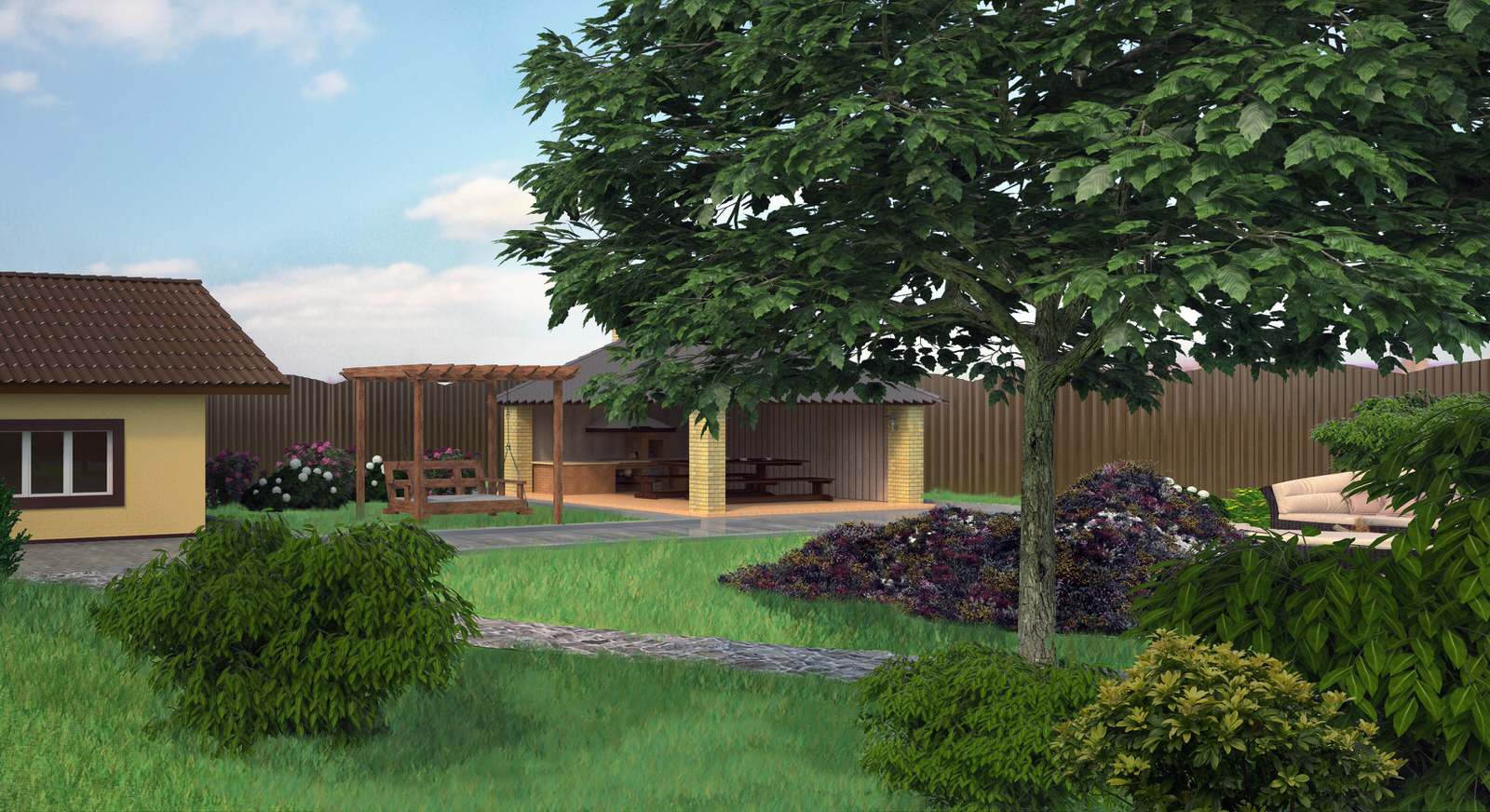 Территория отдыха