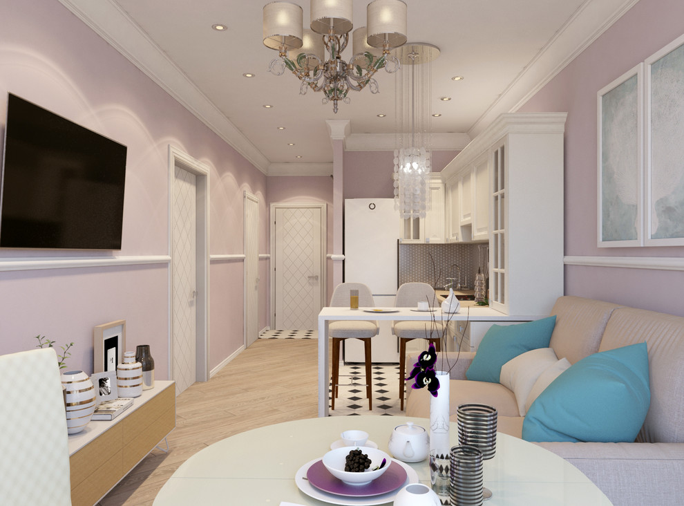 Акварель в интерьере