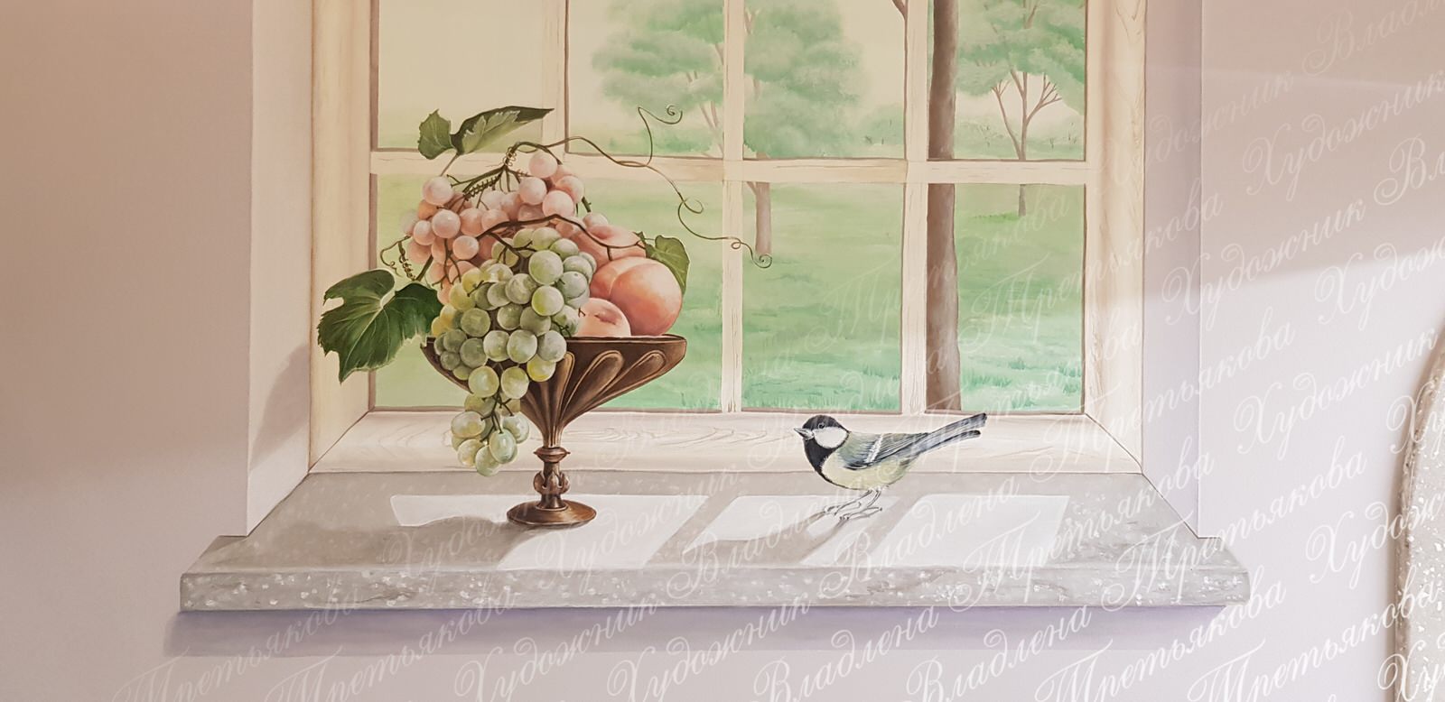 Обложка проекта: Имитация окна. Окно обманка.