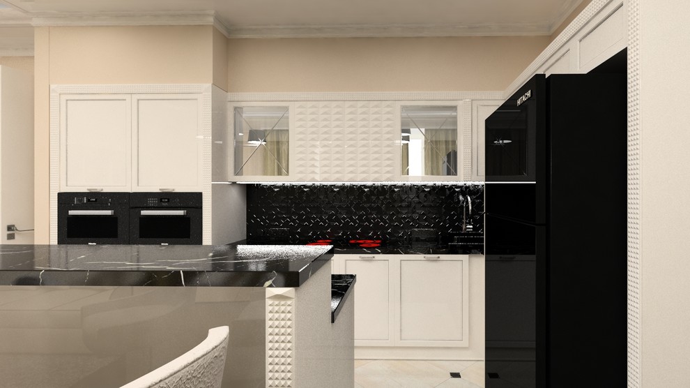 Квартира в "Парк Рублёво" - гостинная+кухня