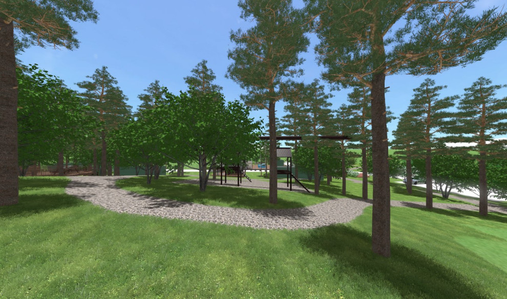 Территория мотеля