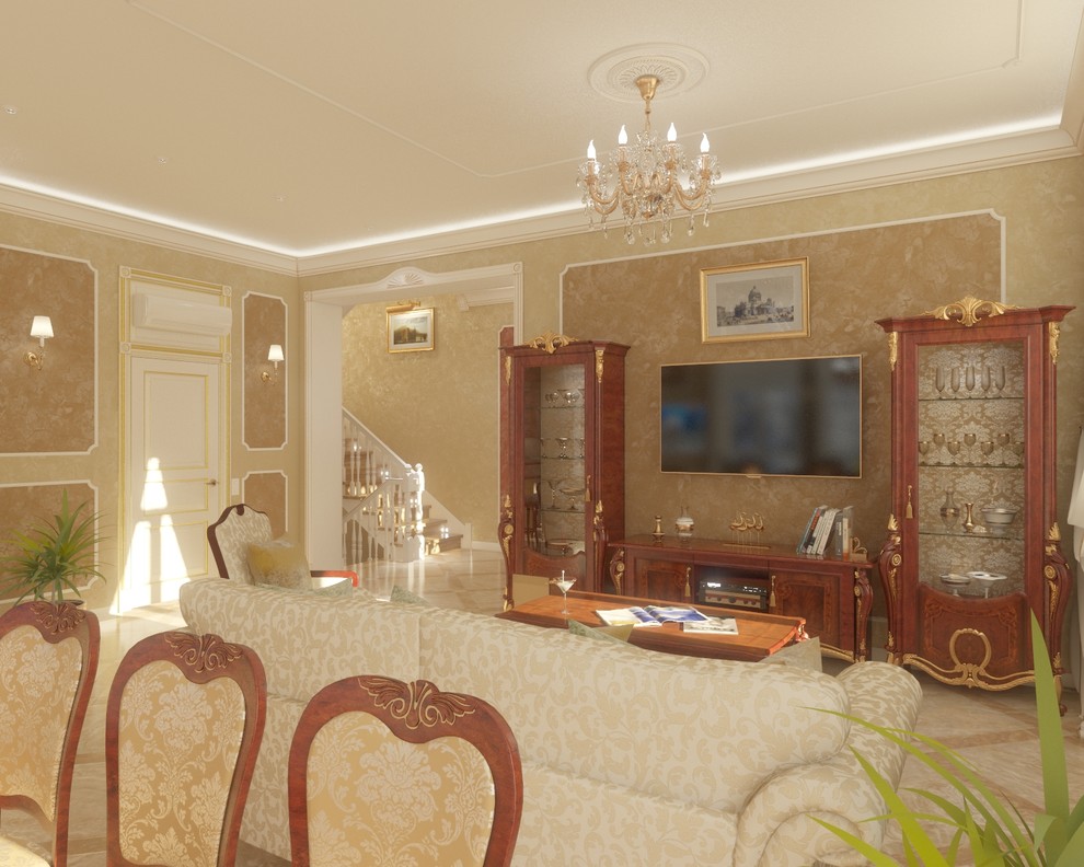 Обложка проекта: интерьер дома