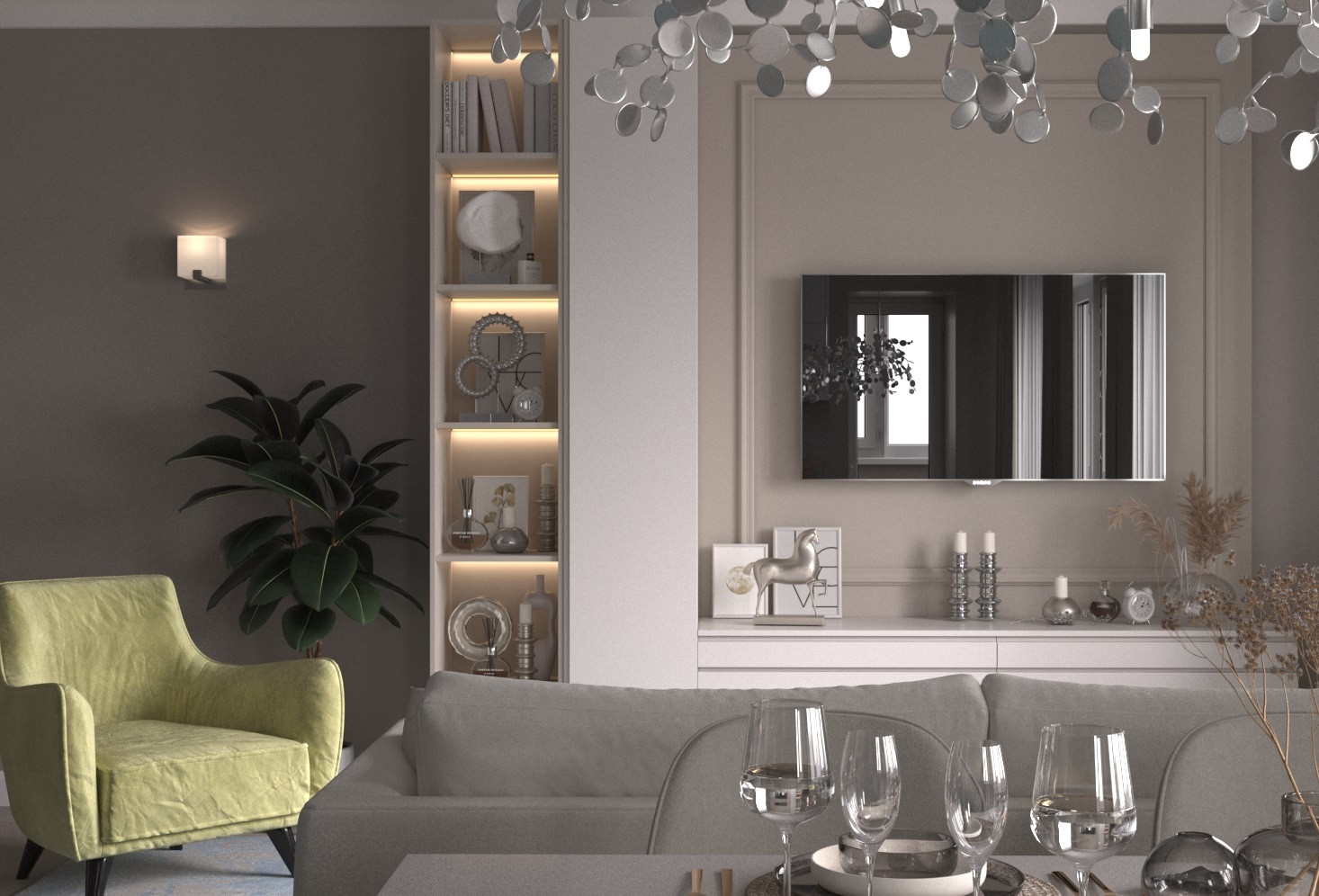 Кухня-гостиная