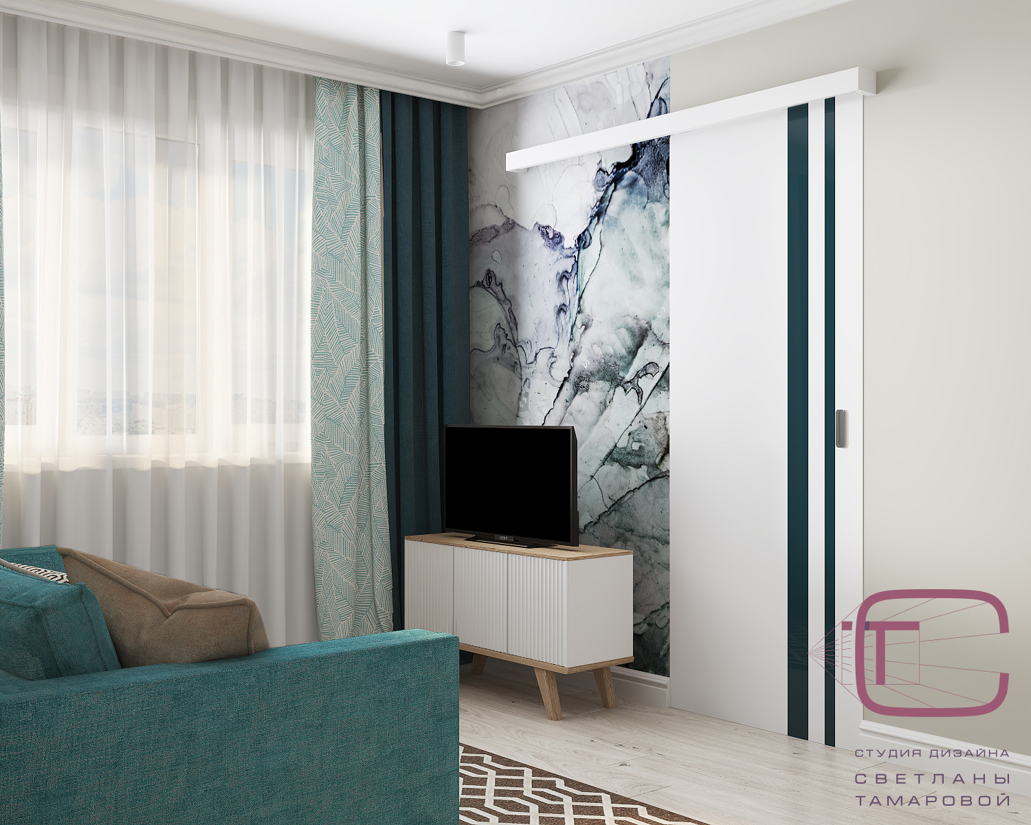 Дизайн интерьера квартиры по ул. Циолковского