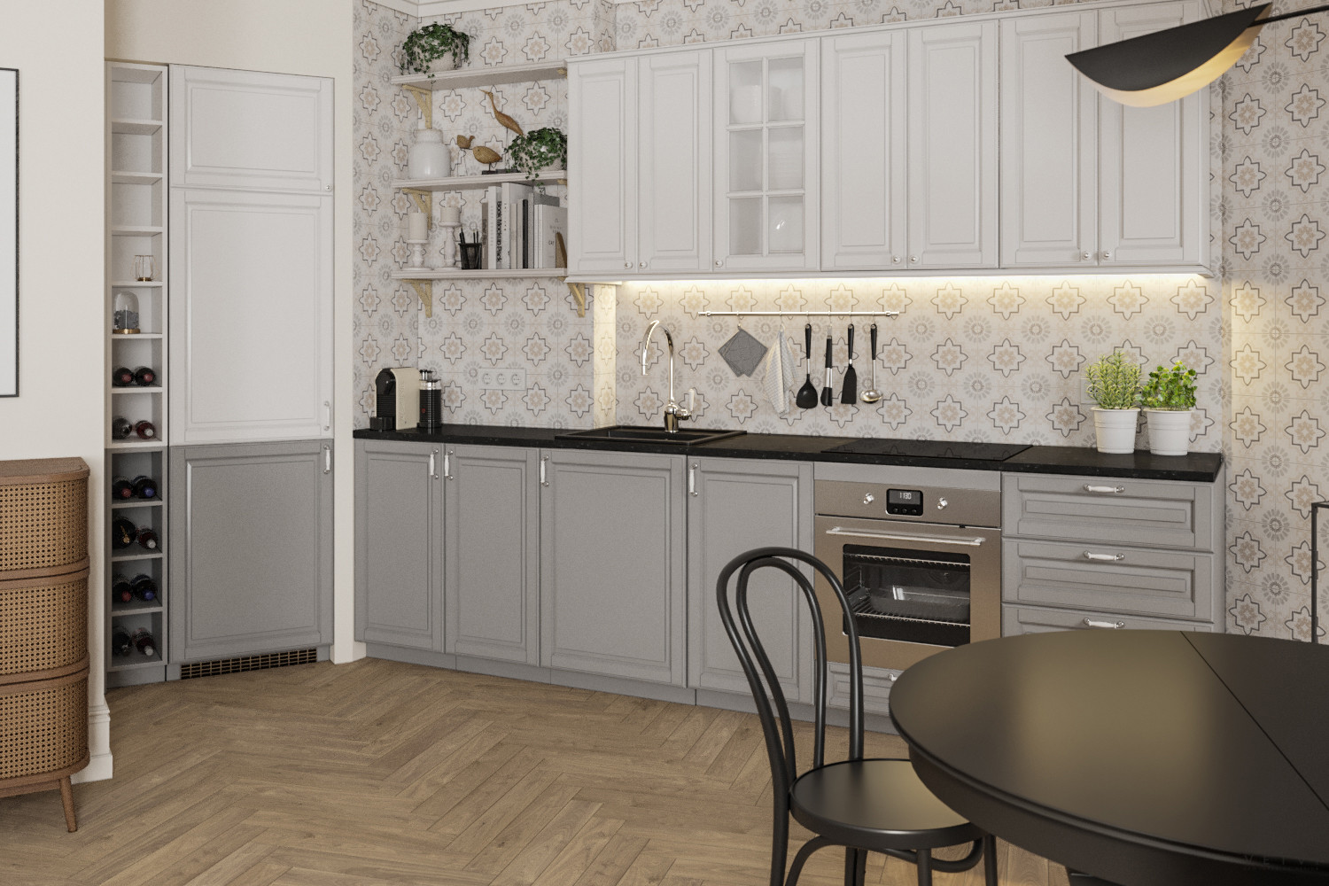 Квартира в Нижнем Новгороде с лесными акцентами | Площадь 42м²