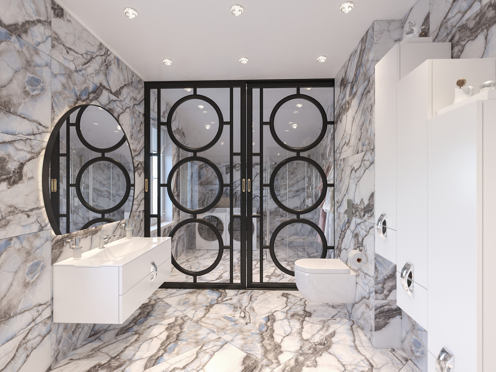 Дизайн интерьера коттеджа (д.Пасынково)