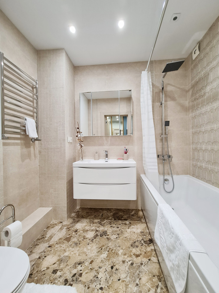 Трехкомнатная квартира 80 кв.м