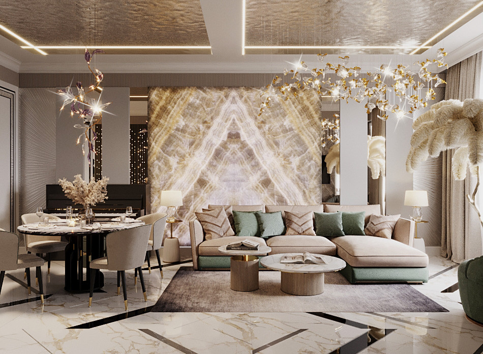 Роскошные решения для королевского интерьера