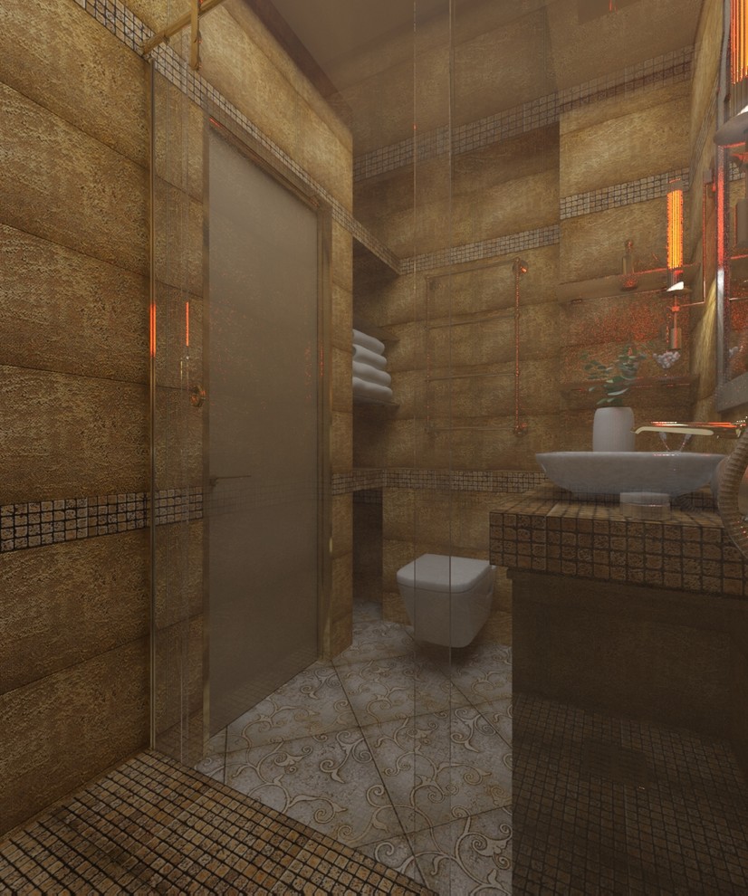 Обложка проекта: САНУЗЕЛ в стиле "Арабская неоклассика"