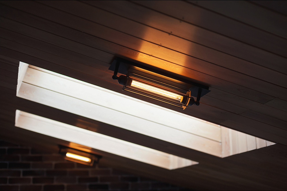 Загородный дом в стиле лофт