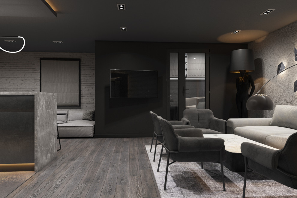 Дизайн проект подвального помещения 127м²