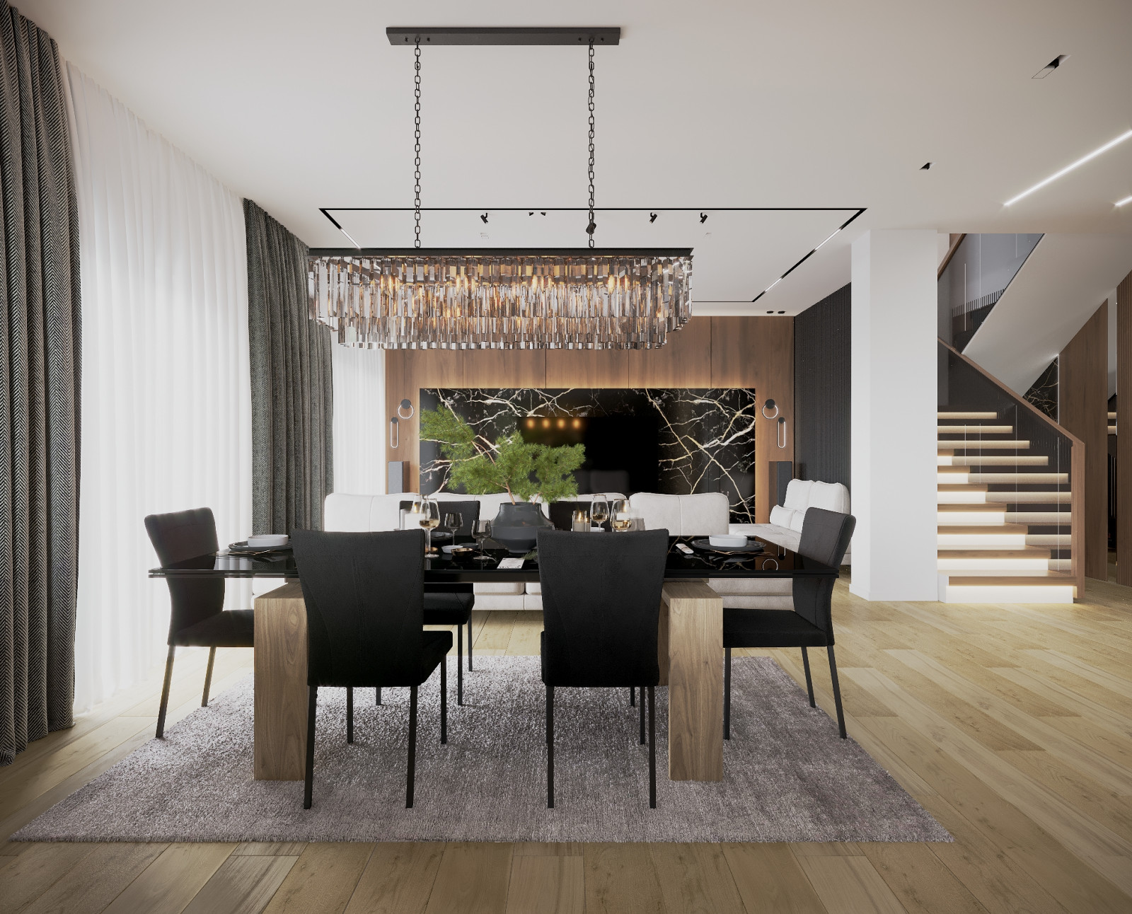 Дизайн проект частного дома 190 кв.м