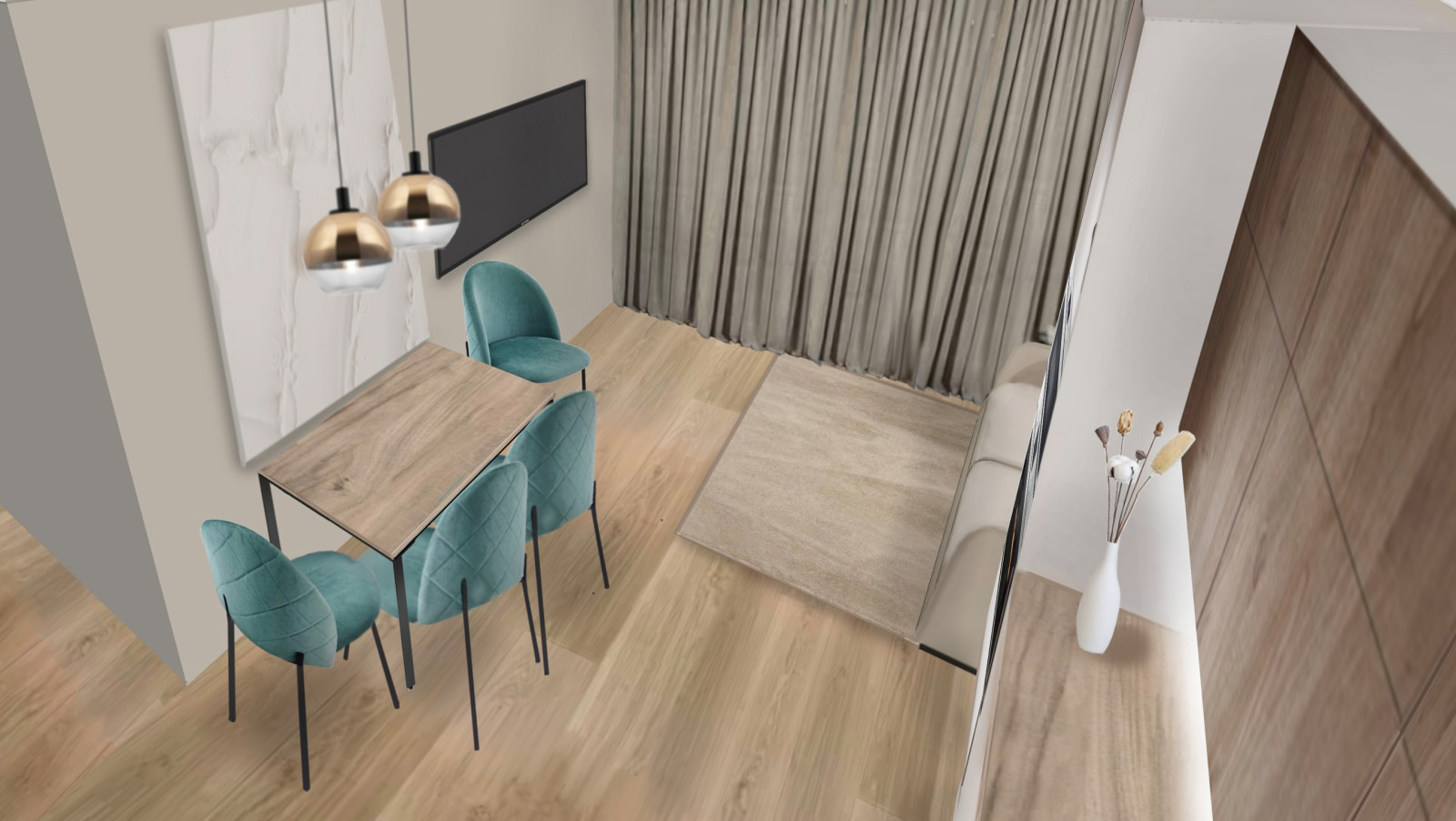 Обложка проекта: Дизайн-проект трехкомнатной квартиры