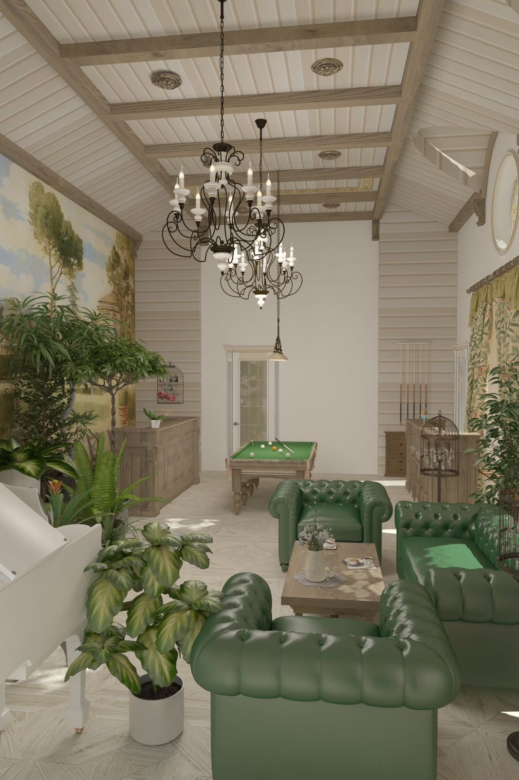 Дом в классическом