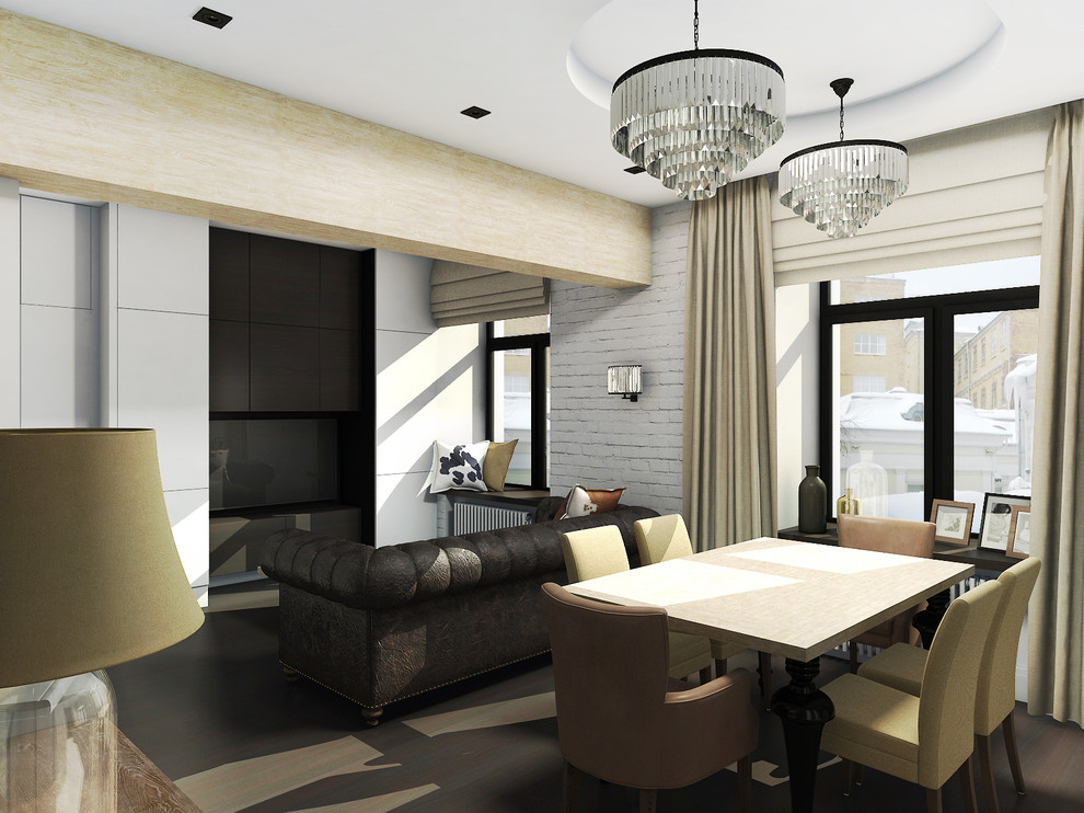 living room, apartment generala yermolova