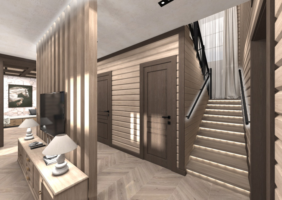 деревянное шале