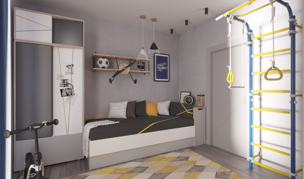 Обложка проекта: Тематическая детская для мальчика